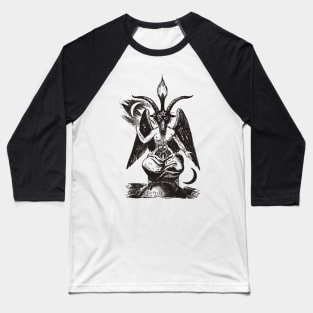 Baphomet Baseball T-Shirt